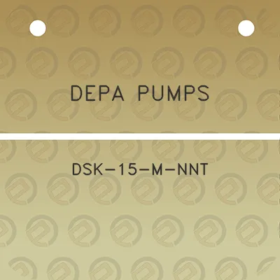 depa-pumps-dsk-15-m-nnt