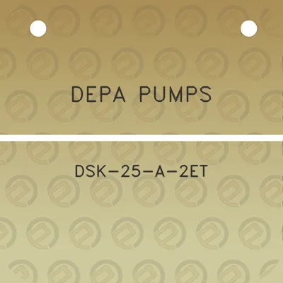 depa-pumps-dsk-25-a-2et