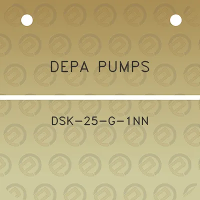 depa-pumps-dsk-25-g-1nn