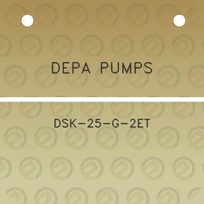 depa-pumps-dsk-25-g-2et