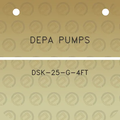 depa-pumps-dsk-25-g-4ft