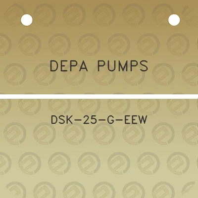 depa-pumps-dsk-25-g-eew