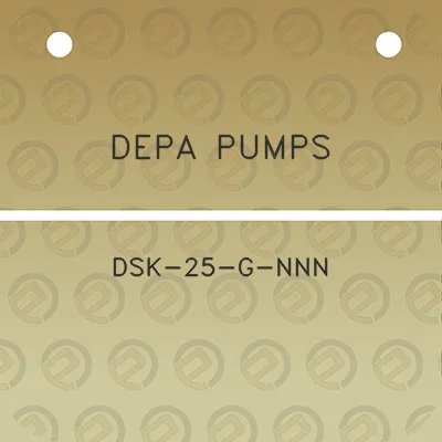 depa-pumps-dsk-25-g-nnn