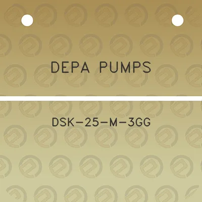 depa-pumps-dsk-25-m-3gg