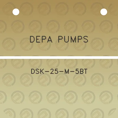 depa-pumps-dsk-25-m-5bt