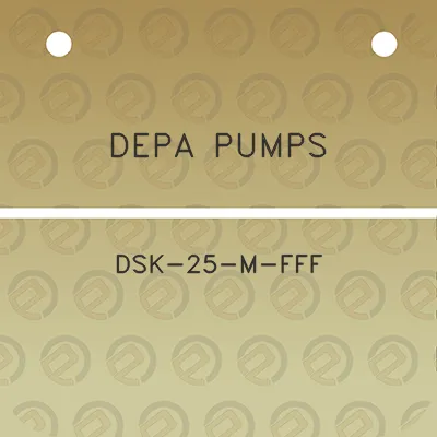 depa-pumps-dsk-25-m-fff