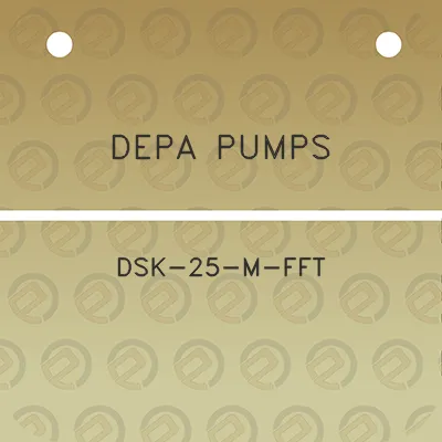 depa-pumps-dsk-25-m-fft