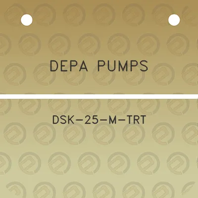 depa-pumps-dsk-25-m-trt