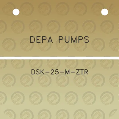 depa-pumps-dsk-25-m-ztr