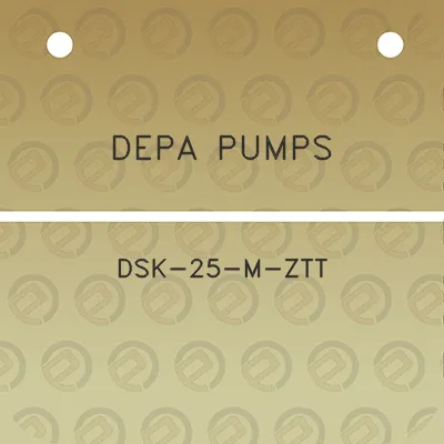 depa-pumps-dsk-25-m-ztt