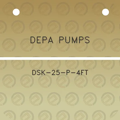 depa-pumps-dsk-25-p-4ft