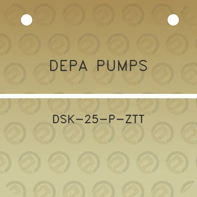 depa-pumps-dsk-25-p-ztt