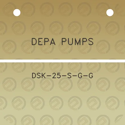 depa-pumps-dsk-25-s-g-g