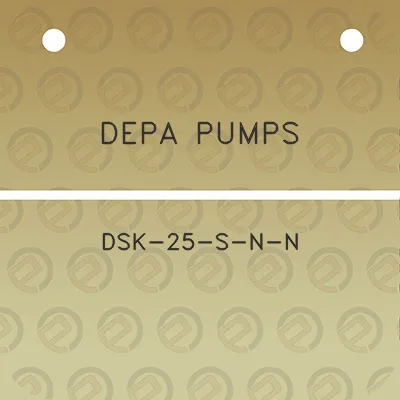 depa-pumps-dsk-25-s-n-n