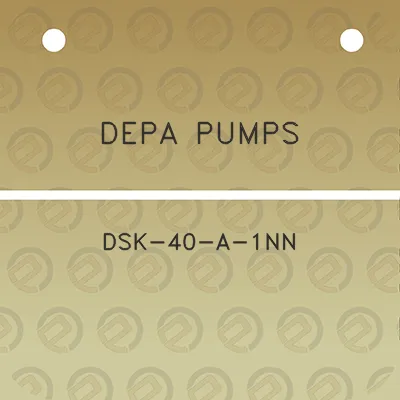 depa-pumps-dsk-40-a-1nn