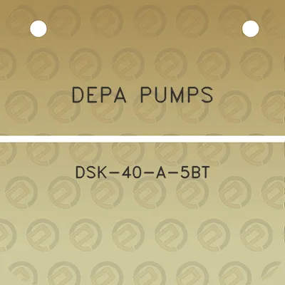 depa-pumps-dsk-40-a-5bt