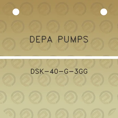 depa-pumps-dsk-40-g-3gg