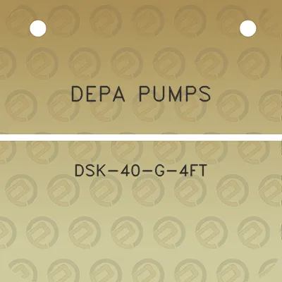 depa-pumps-dsk-40-g-4ft