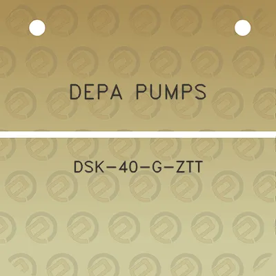 depa-pumps-dsk-40-g-ztt