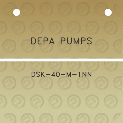 depa-pumps-dsk-40-m-1nn