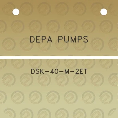 depa-pumps-dsk-40-m-2et