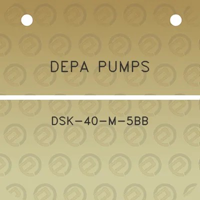 depa-pumps-dsk-40-m-5bb