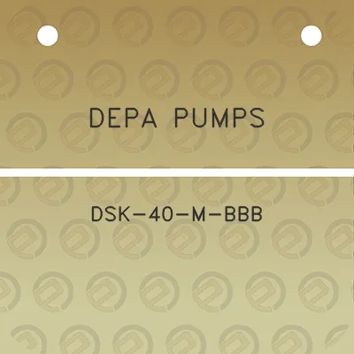 depa-pumps-dsk-40-m-bbb