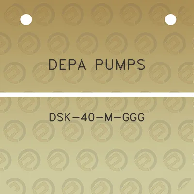 depa-pumps-dsk-40-m-ggg