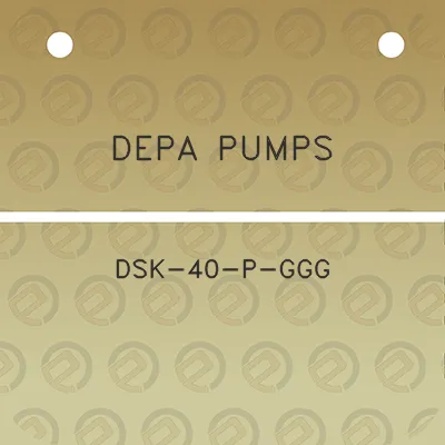 depa-pumps-dsk-40-p-ggg