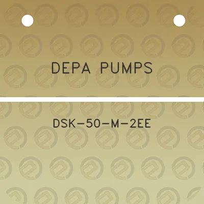 depa-pumps-dsk-50-m-2ee