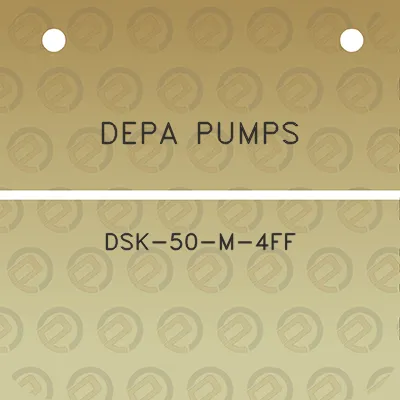 depa-pumps-dsk-50-m-4ff