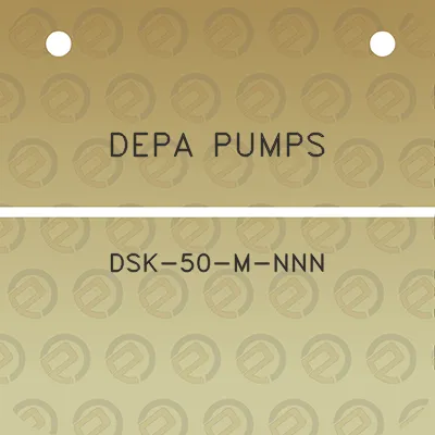 depa-pumps-dsk-50-m-nnn