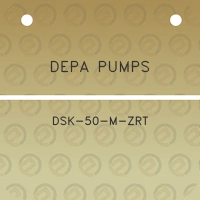 depa-pumps-dsk-50-m-zrt