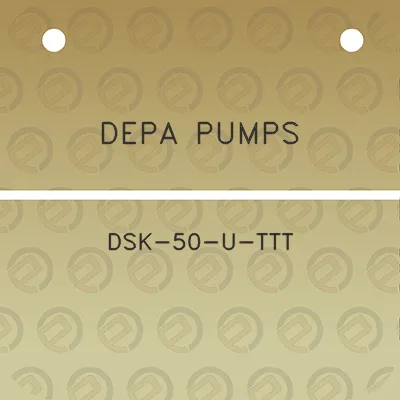 depa-pumps-dsk-50-u-ttt