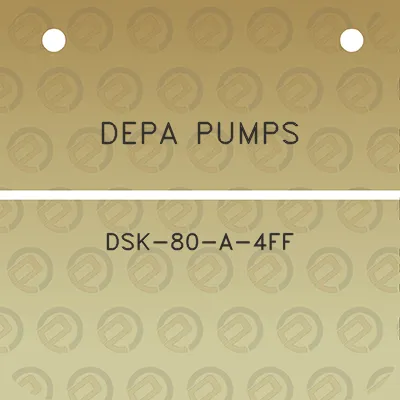 depa-pumps-dsk-80-a-4ff