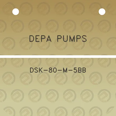 depa-pumps-dsk-80-m-5bb