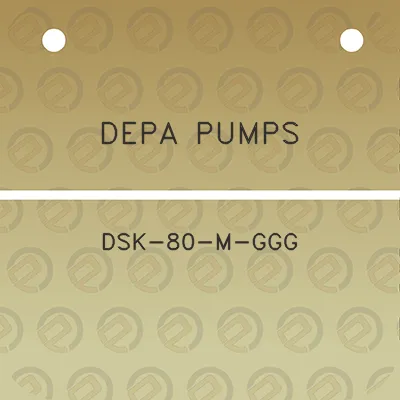 depa-pumps-dsk-80-m-ggg