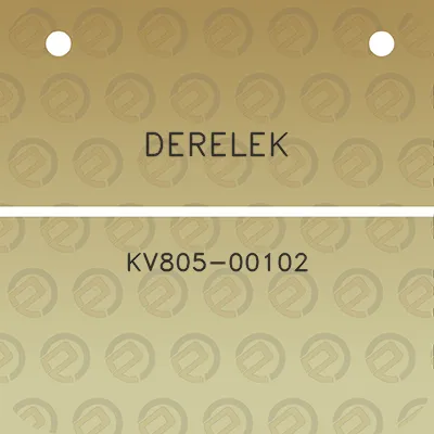 derelek-kv805-00102