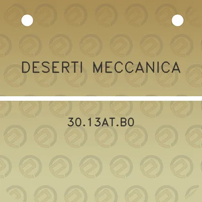 deserti-meccanica-3013atb0