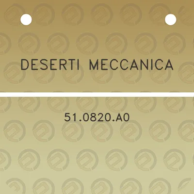 deserti-meccanica-510820a0