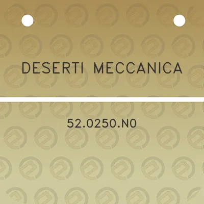 deserti-meccanica-520250n0