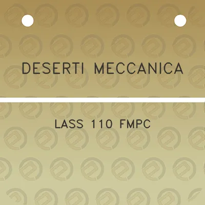 deserti-meccanica-lass-110-fmpc