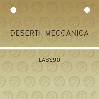 deserti-meccanica-lass90