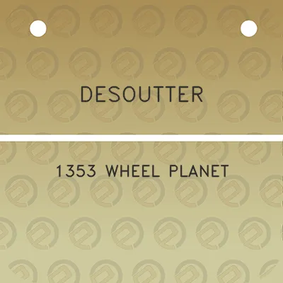 desoutter-1353-wheel-planet