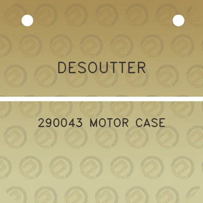 desoutter-290043-motor-case