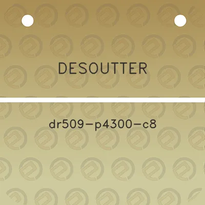 desoutter-dr509-p4300-c8