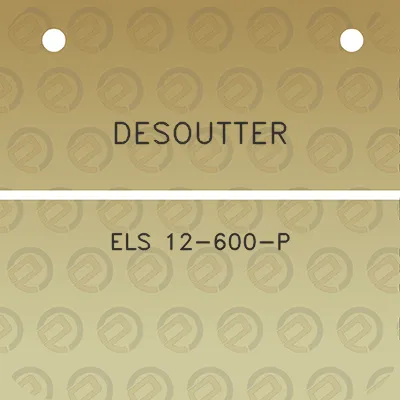 desoutter-els-12-600-p