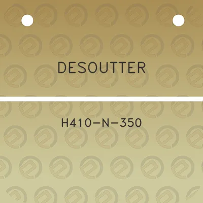 desoutter-h410-n-350