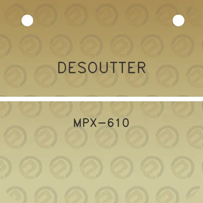 desoutter-mpx-610