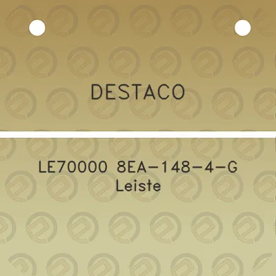 destaco-le70000-8ea-148-4-g-leiste